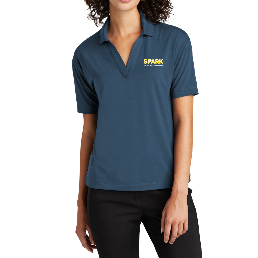 Spark Companies Mercer+Mettle® Women’s Stretch Jersey Polo