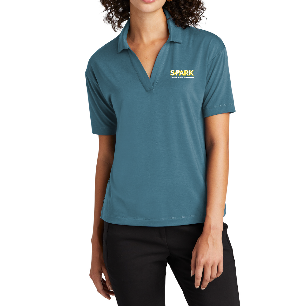 Spark Companies Mercer+Mettle® Women’s Stretch Jersey Polo