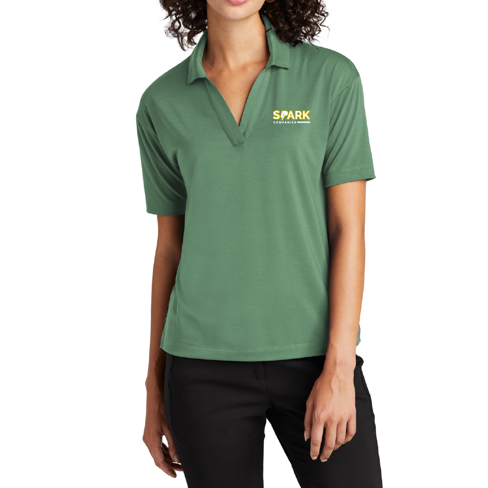 Spark Companies Mercer+Mettle® Women’s Stretch Jersey Polo