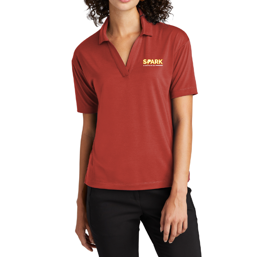 Spark Companies Mercer+Mettle® Women’s Stretch Jersey Polo