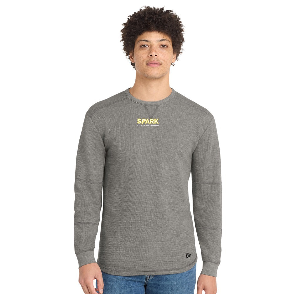 Spark Companies New Era Thermal Long Sleeve - Shadow Grey Heather