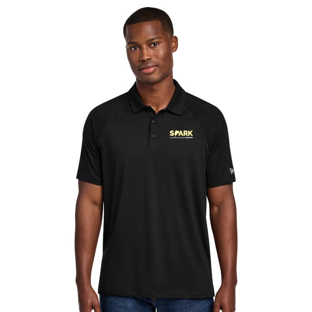 Spark Companies New Era Power Polo - Black