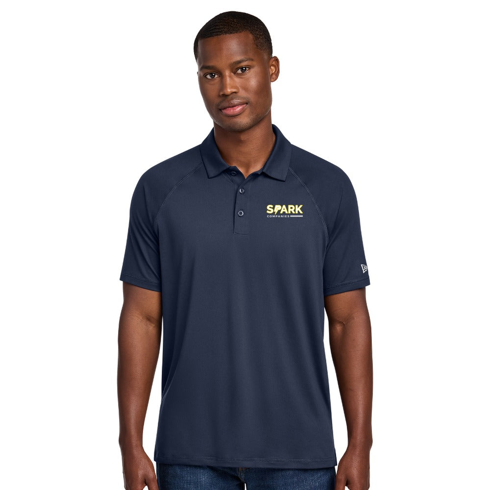 Spark Companies New Era Power Polo - True Navy