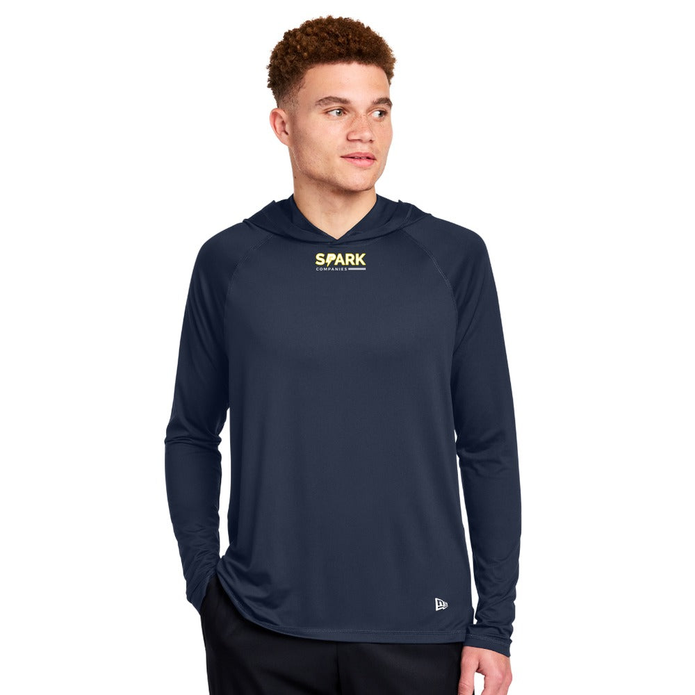 Spark Companies New Era Power Long Sleeve Hoodie - True Navy