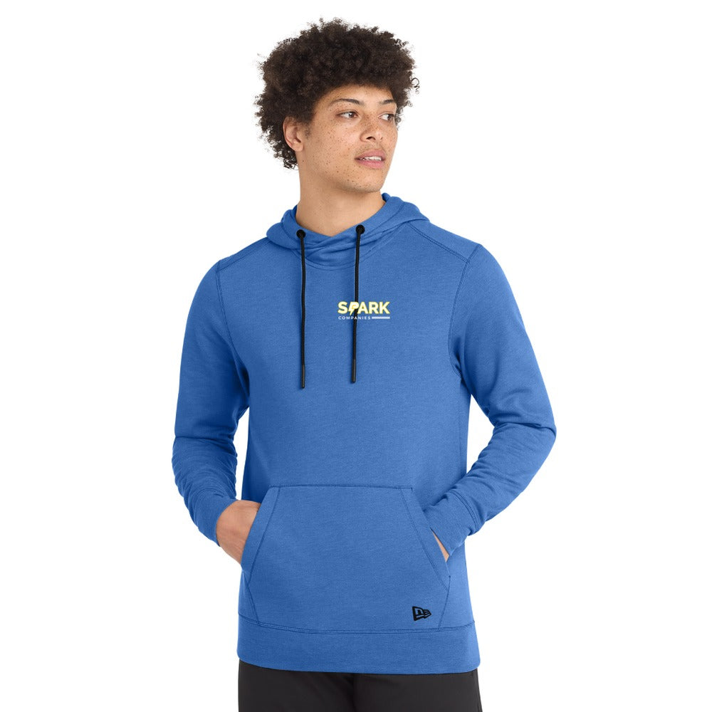 Spark Companies New Era Tri-Blend Fleece Pullover Hoodie - Royal Heather