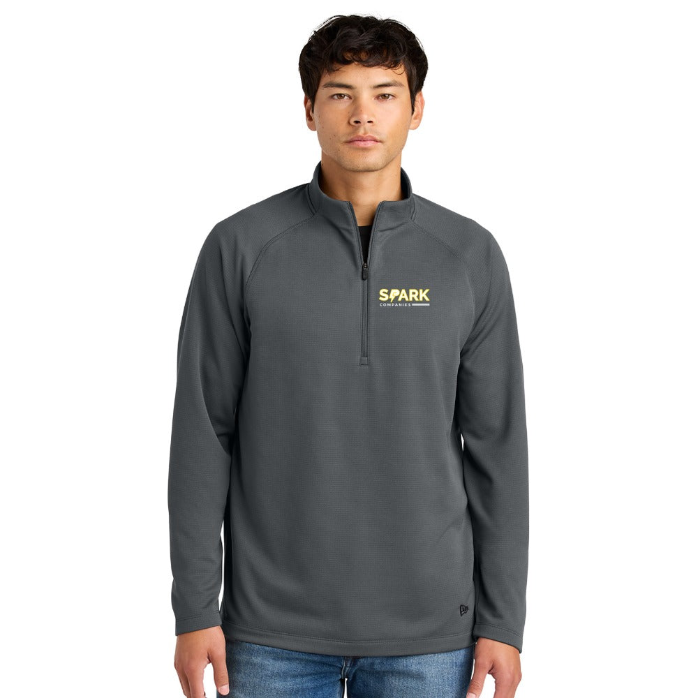 Spark Companies New Era Stand Out 1/4-Zip - Graphite