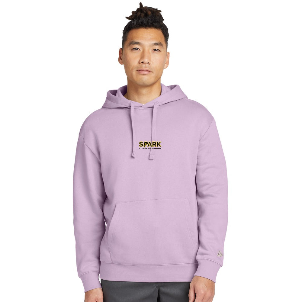 Spark Companies New Era Heritage Fleece Pullover Hoodie - Lavender