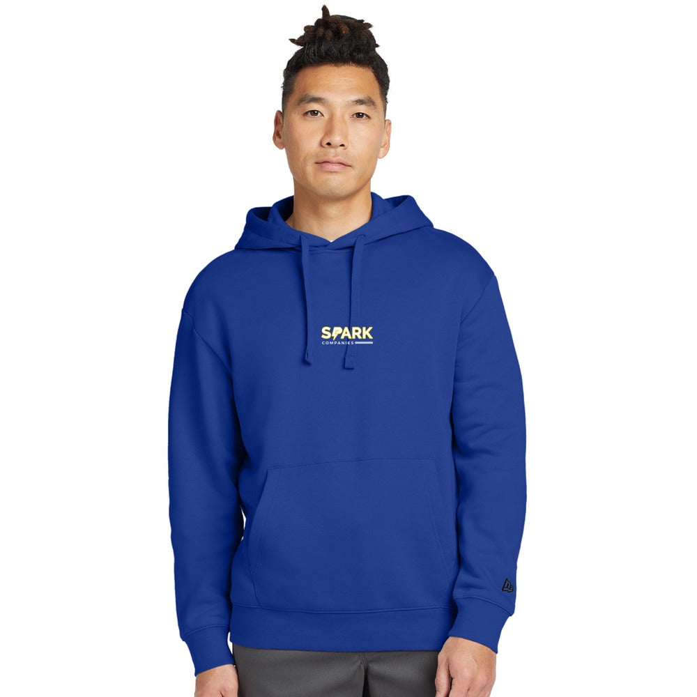 Spark Companies New Era Heritage Fleece Pullover Hoodie - Royal