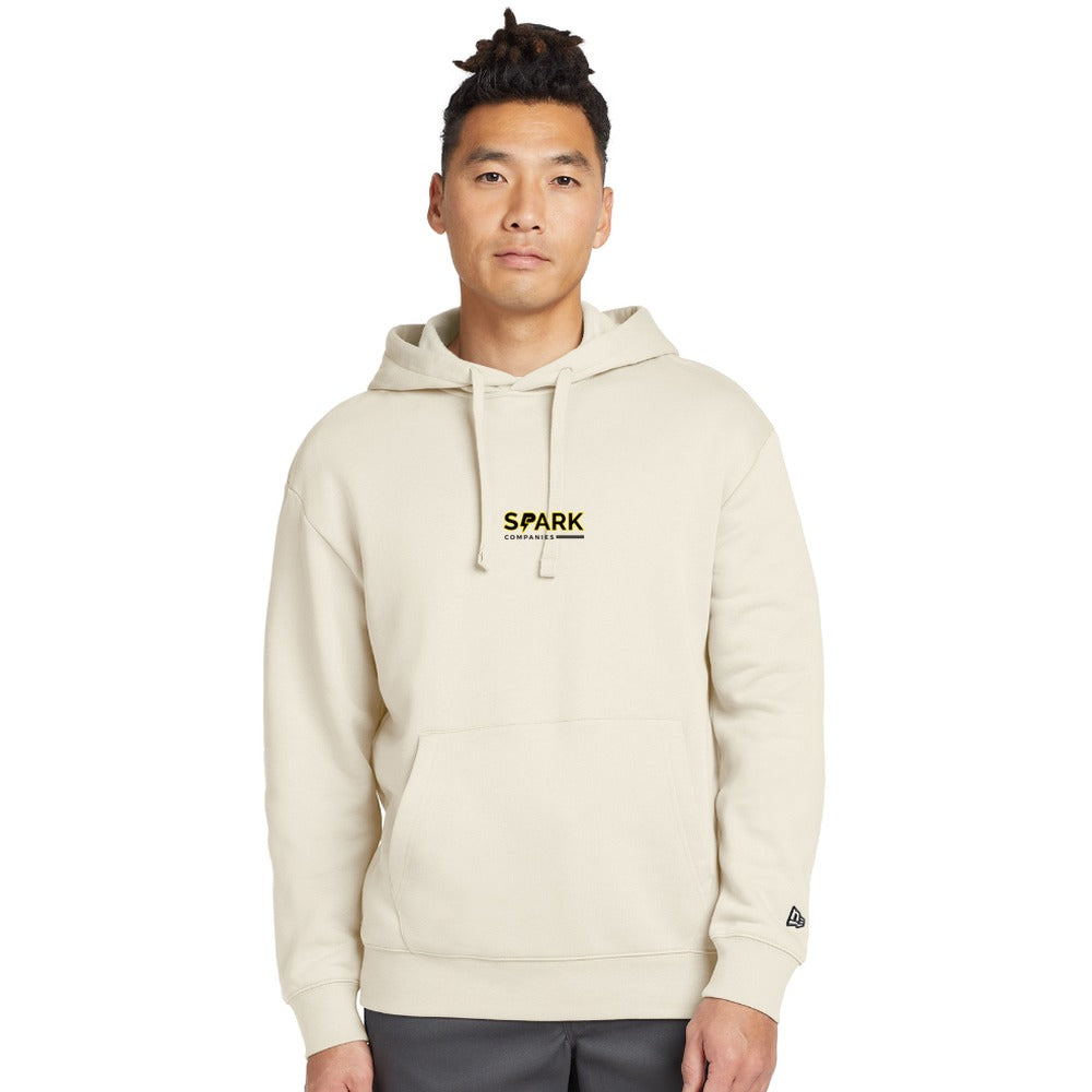 Spark Companies New Era Heritage Fleece Pullover Hoodie - Soft Beige
