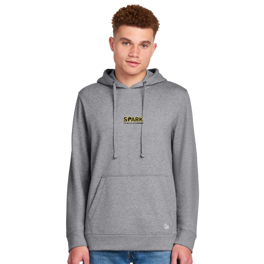 Spark Companies New Era Comeback Fleece Pullover Hoodie - Athletic Heather
