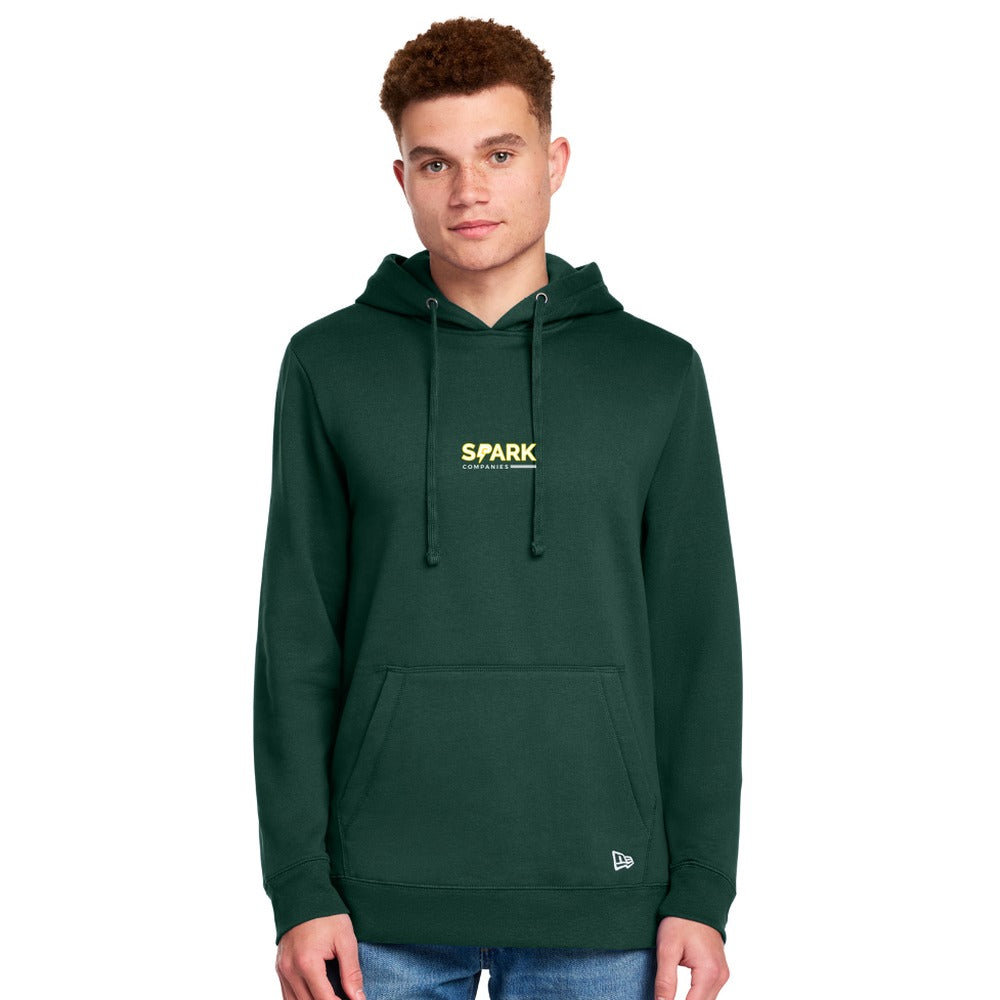 Spark Companies New Era Comeback Fleece Pullover Hoodie - Dark Green