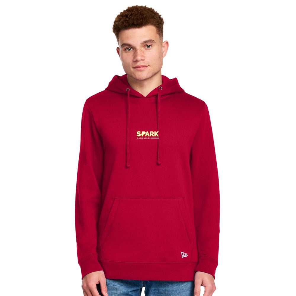 Spark Companies New Era Comeback Fleece Pullover Hoodie - Scarlet