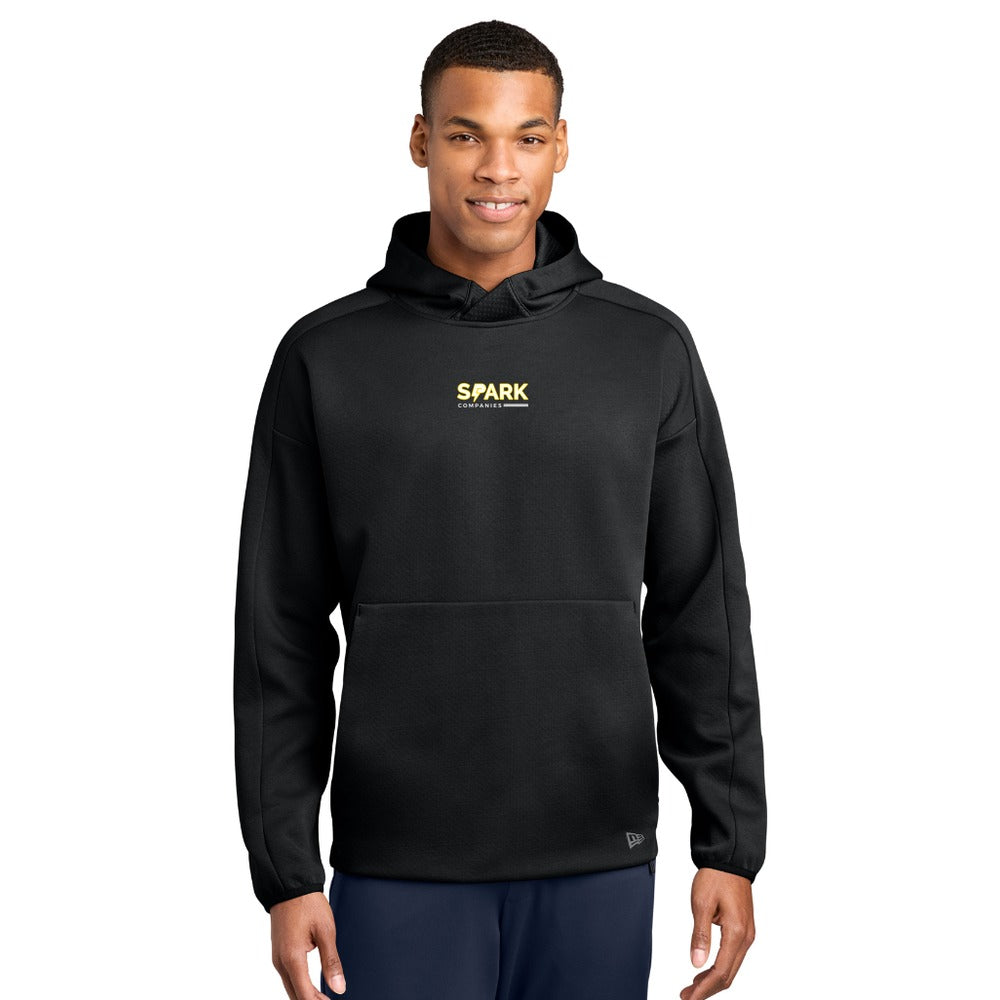 Spark Companies New Era Double Back Pullover Hoodie - Black