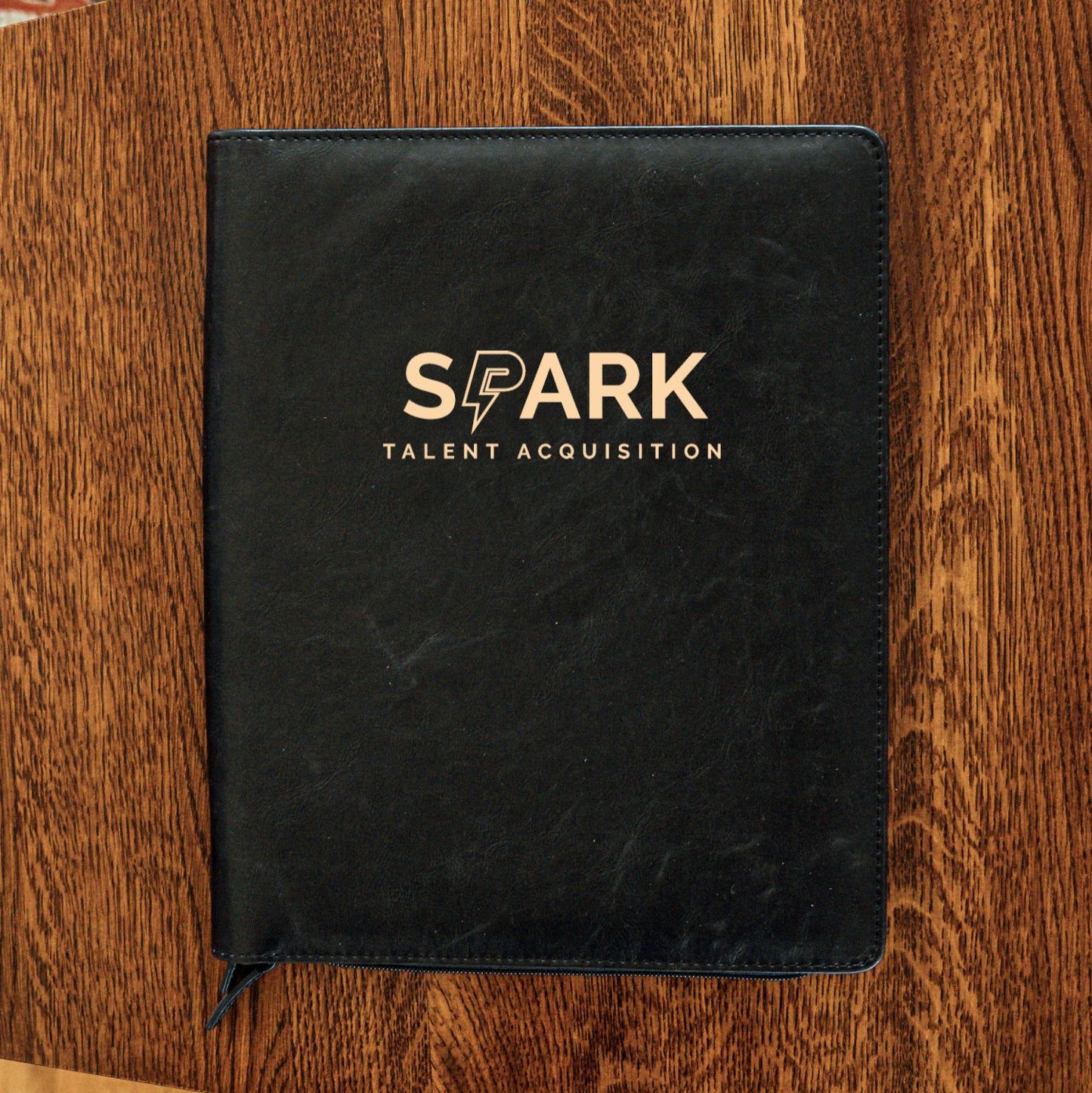 Spark Talent Acquisition Leather Padfolio