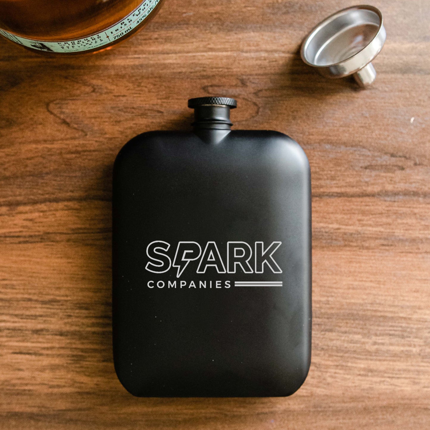 [Christmas Shop] Spark Companies Steel Flask