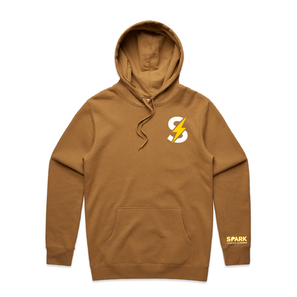 [Christmas Shop] Spark Symbol Left Chest + Spark CompaniesPremium Stencil Hoodie