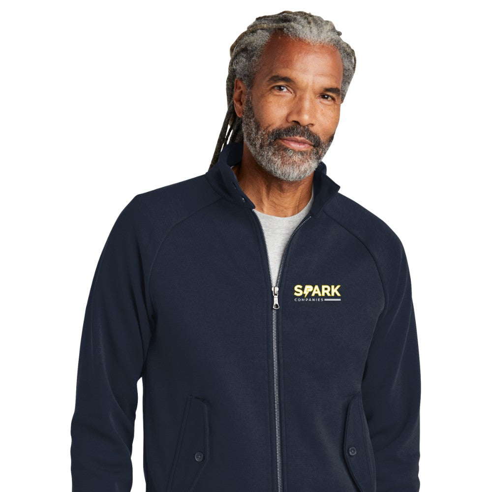 Spark Companies Brooks Brothers Double-Knit Full-Zip - Night Navy