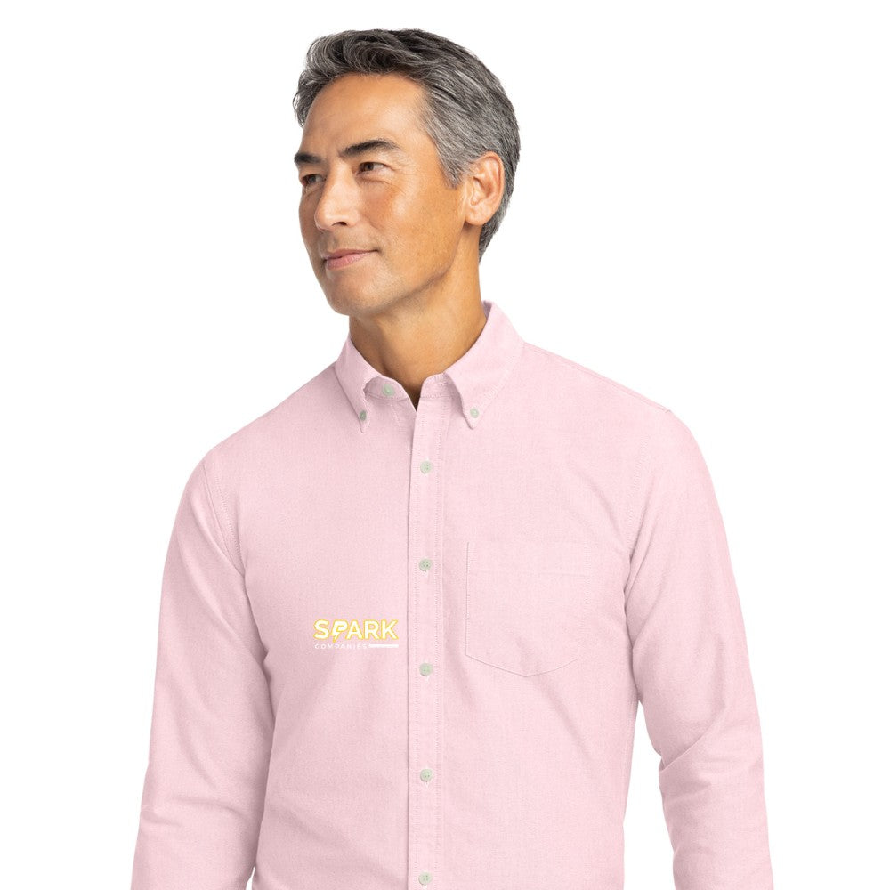 Spark Companies Brooks Brothers Casual Oxford Cloth Shirt - Soft Pink
