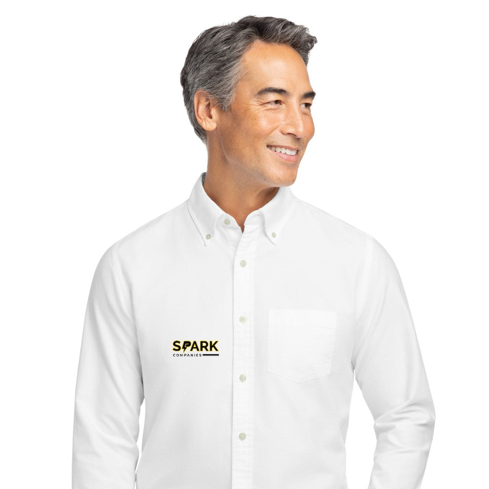 Spark Companies Brooks Brothers Casual Oxford Cloth Shirt - White