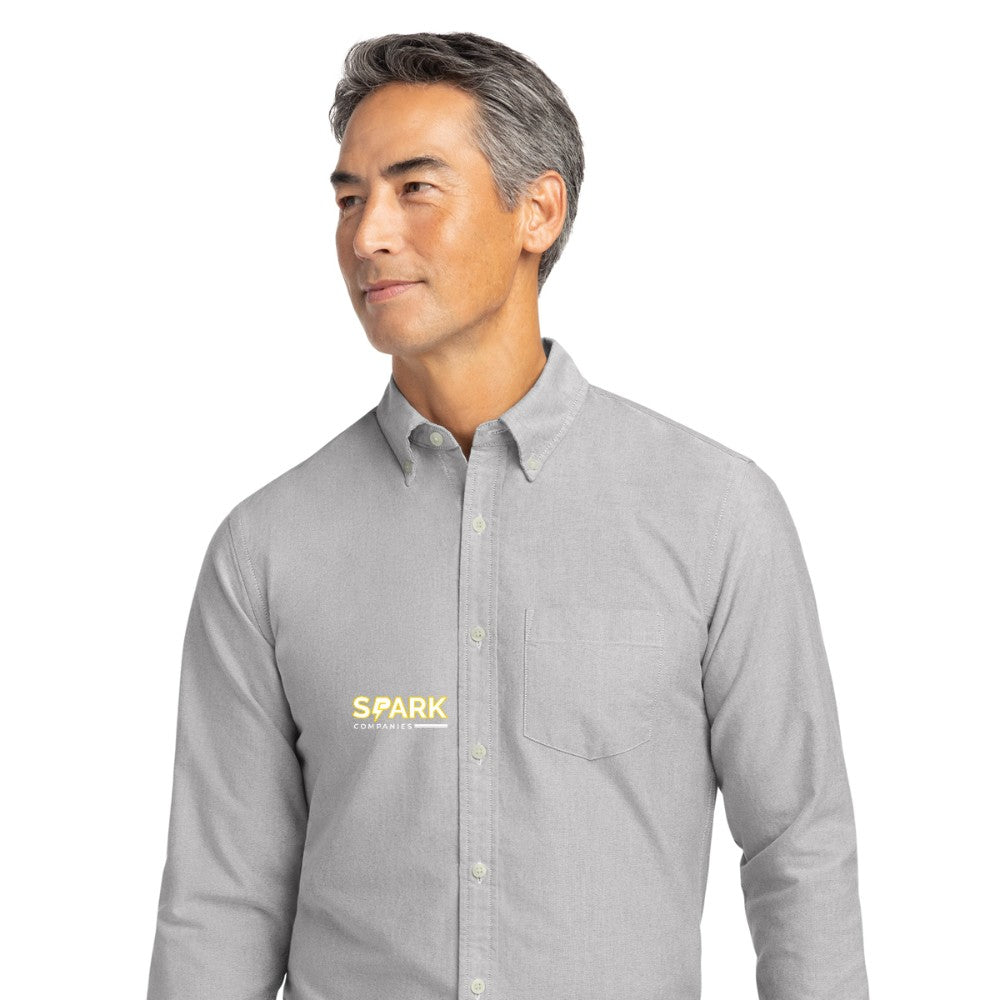 Spark Companies Brooks Brothers Casual Oxford Cloth Shirt - Windsor Grey