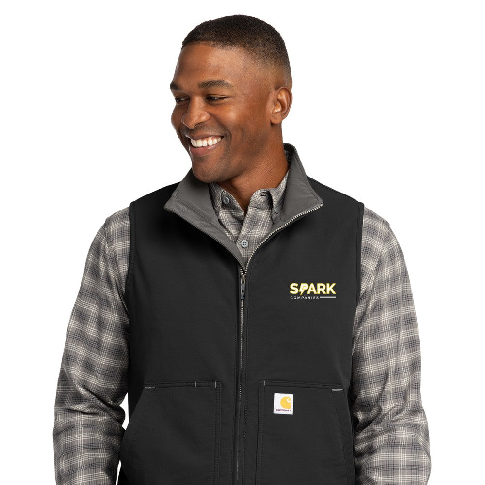 Spark Companies Carhartt Super Dux Soft Shell Vest - Black