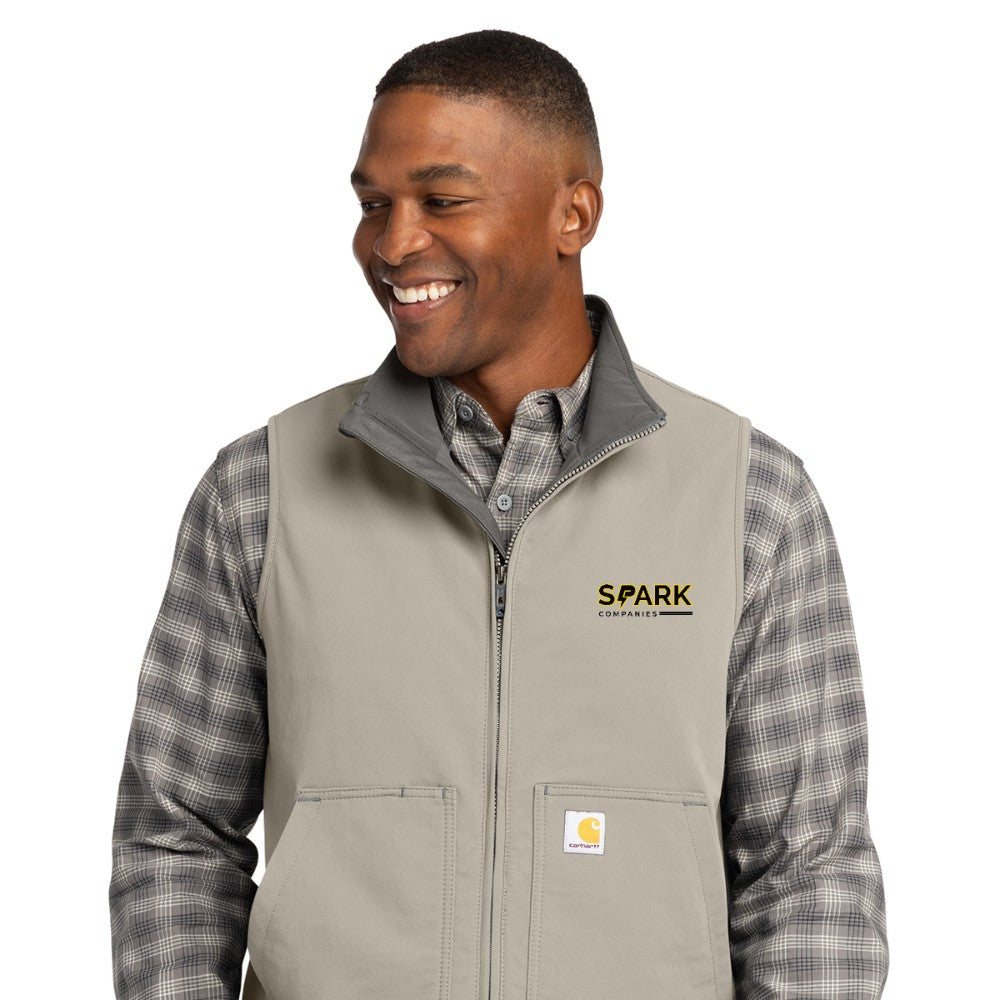 Spark Companies Carhartt Super Dux Soft Shell Vest - Greige