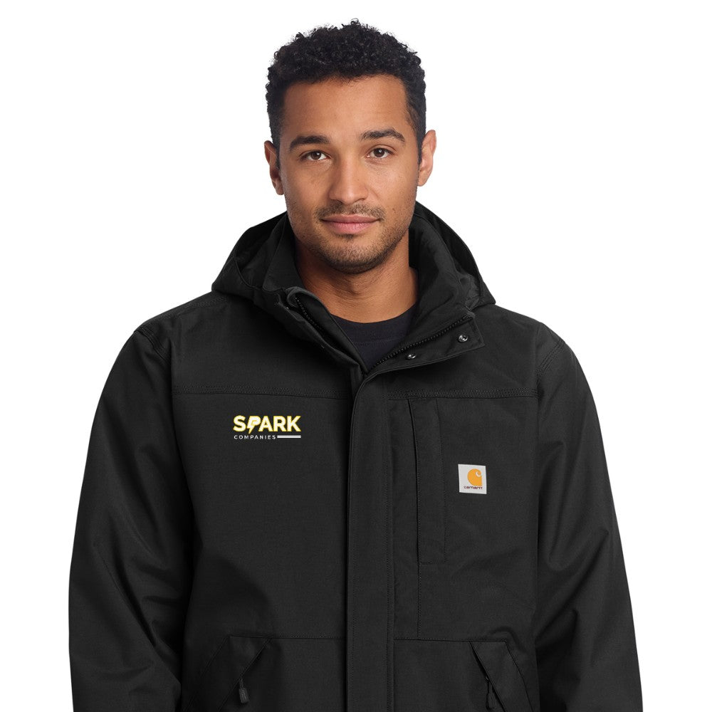 Spark Companies Carhartt Storm Defender Shoreline Jacket - Black