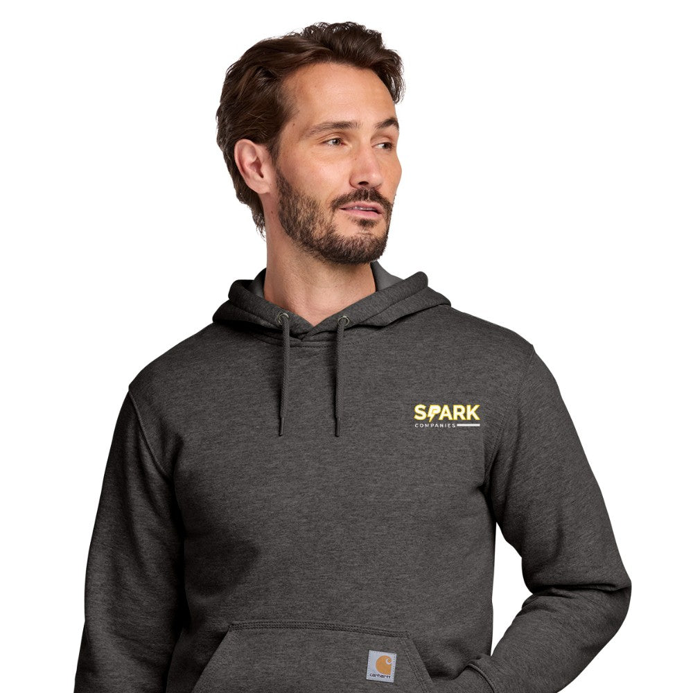 Spark Companies Carhartt Tall Midweight Hooded Sweatshirt - Carbon Heather
