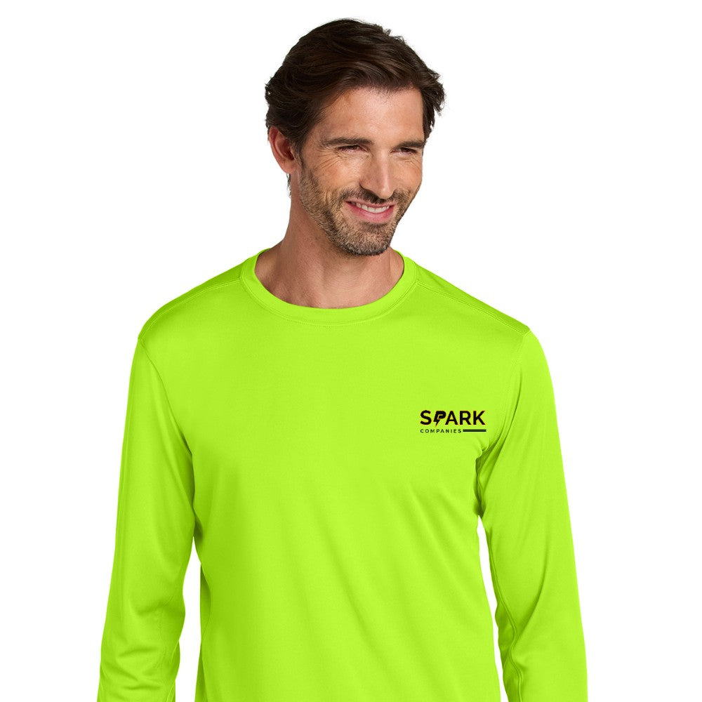 Spark Companies Carhartt Force Sun Defender Long Sleeve T-Shirt - Brite Lime