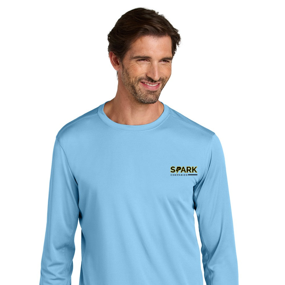 Spark Companies Carhartt Force Sun Defender Long Sleeve T-Shirt - Fresh Water Blue