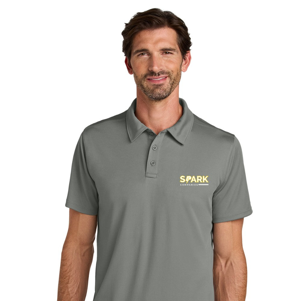 Spark Companies Carhartt Force Sun Defender Polo - Asphalt Grey