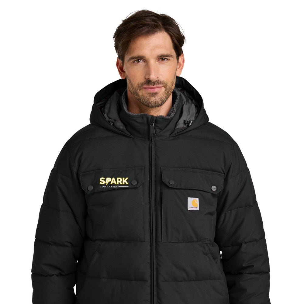 Spark Companies Carhartt Montana Insulated Hooded Jacket - Black