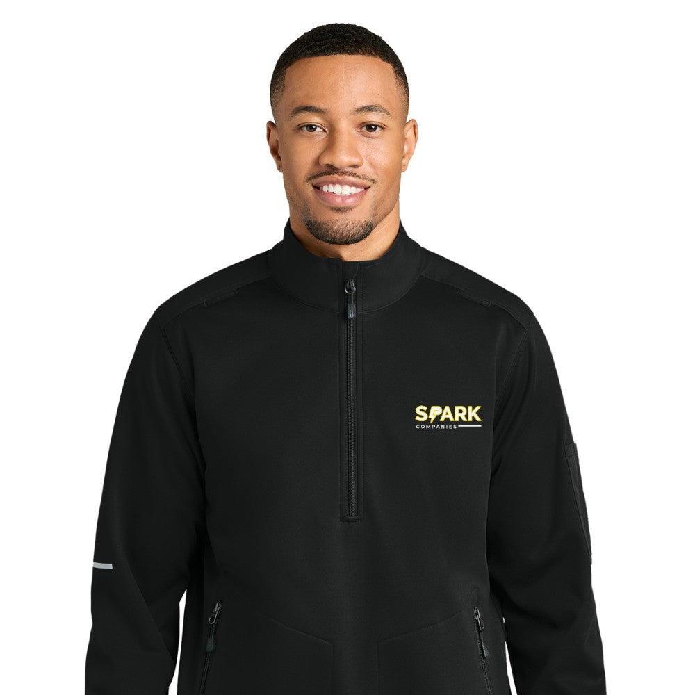 Spark Companies Carhartt FLD & RSCU 1/2-Zip Mid-Layer - Black