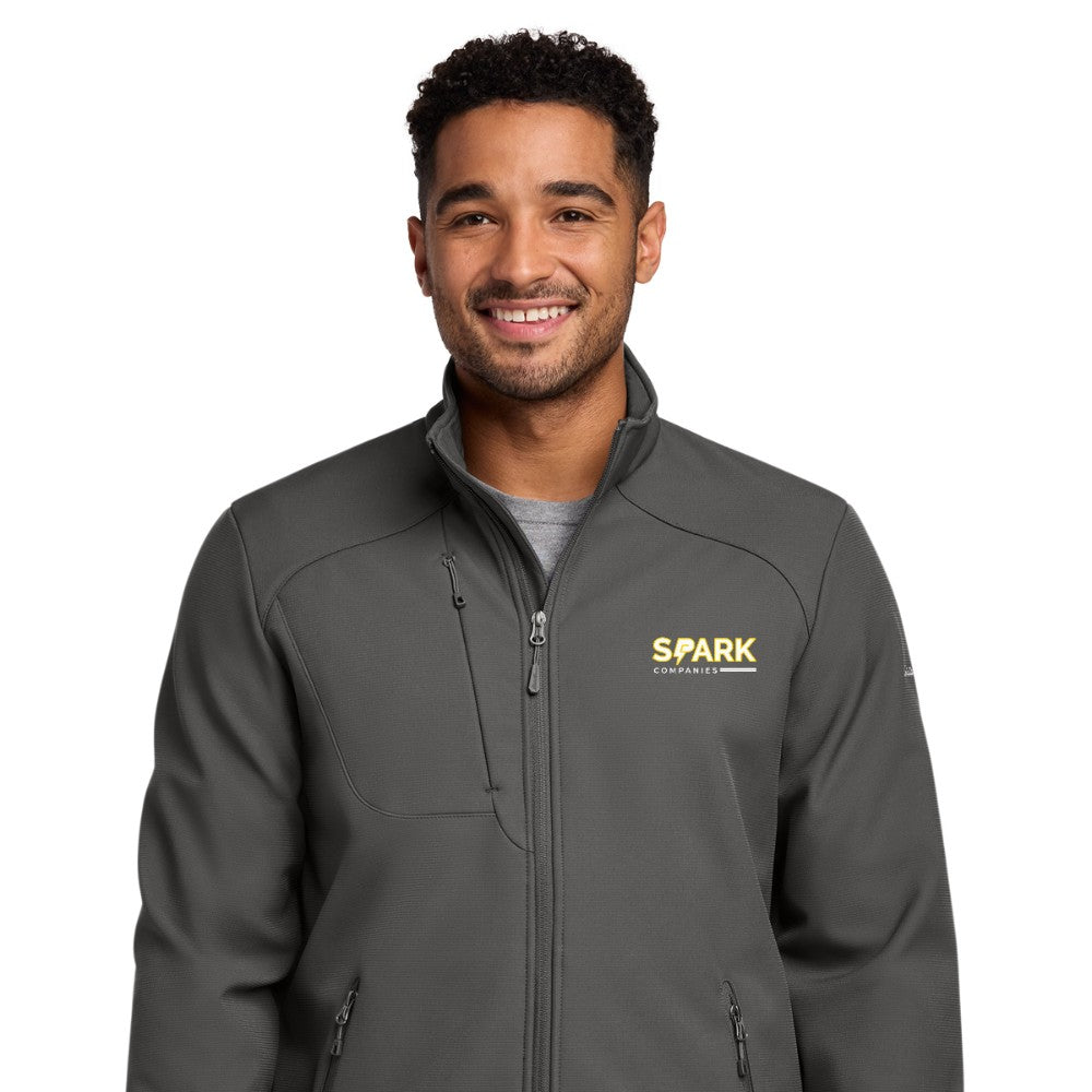 Spark Companies Eddie Bauer Stretch Soft Shell Jacket - Iron Gate