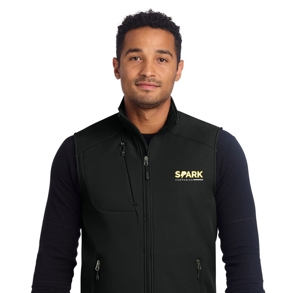 Spark Companies Eddie Bauer Stretch Soft Shell Vest - Deep Black
