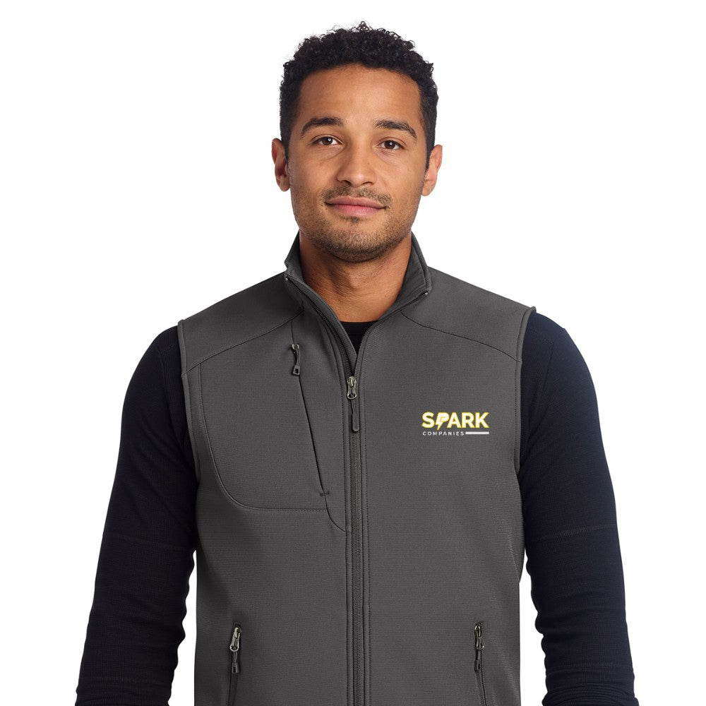 Spark Companies Eddie Bauer Stretch Soft Shell Vest - Iron Gate