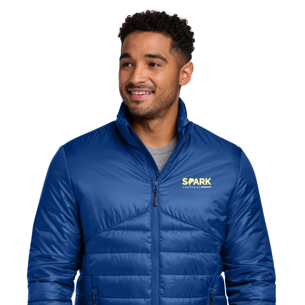 Spark Companies Eddie Bauer Quilted Jacket - Cobalt Blue