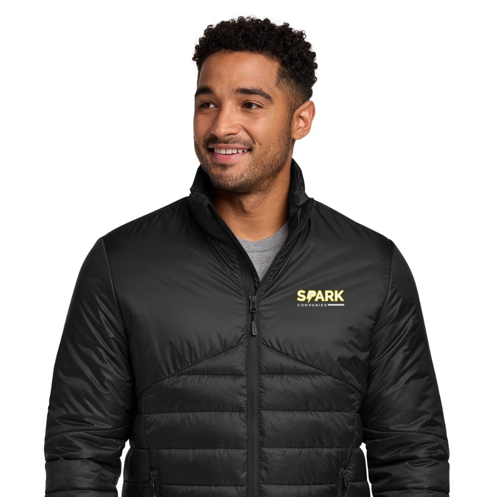 Spark Companies Eddie Bauer Quilted Jacket - Deep Black