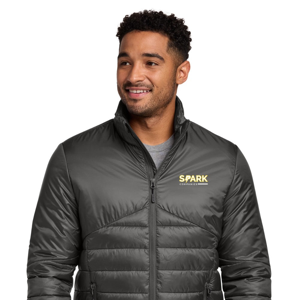 Spark Companies Eddie Bauer Quilted Jacket - Iron Gate