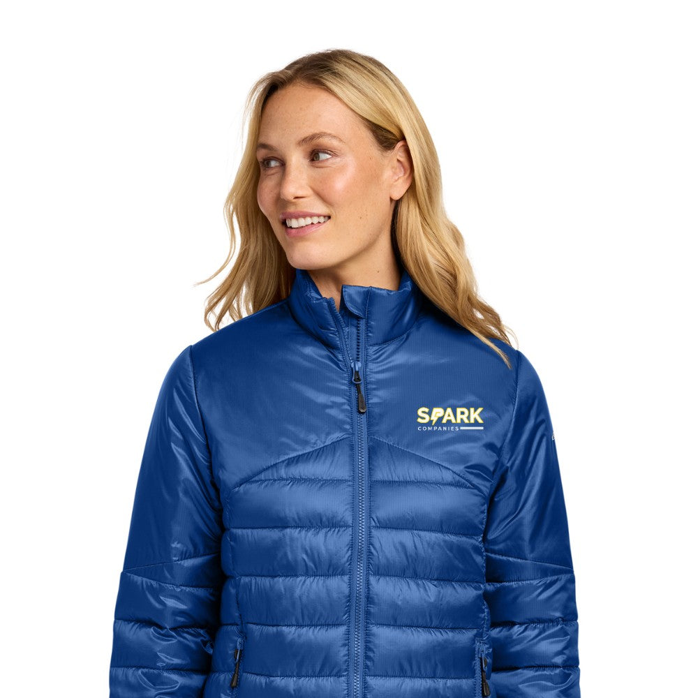 Spark Companies Eddie Bauer Women's Quilted Jacket - Cobalt Blue