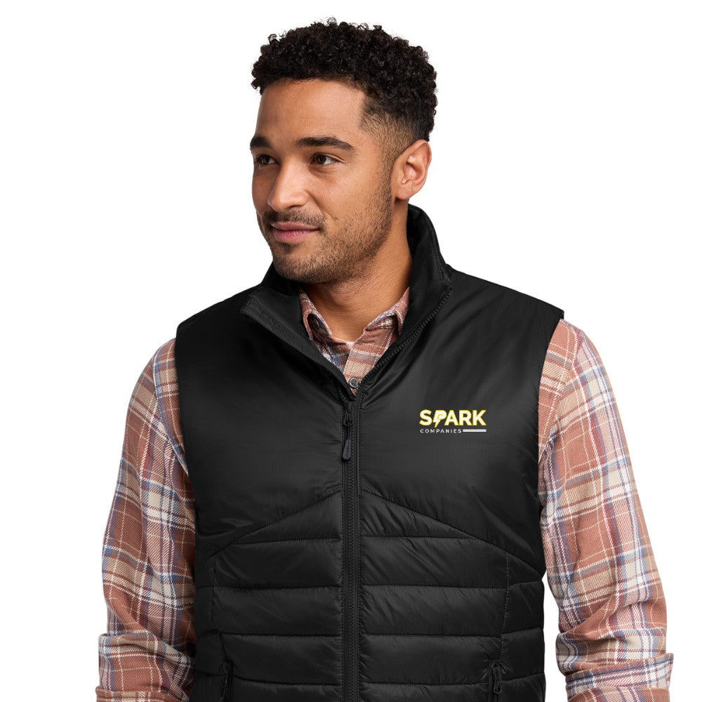 Spark Companies Eddie Bauer Quilted Vest - Deep Black
