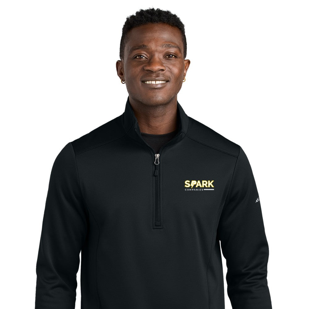 Spark Companies Eddie Bauer Smooth Mid Layer Fleece 1/2-Zip - Black