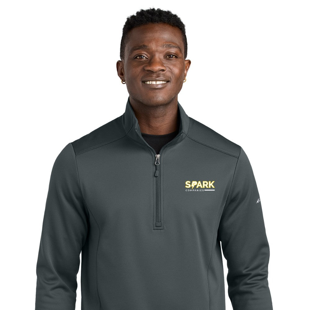 Spark Companies Eddie Bauer Smooth Mid Layer Fleece 1/2-Zip - Iron Gate