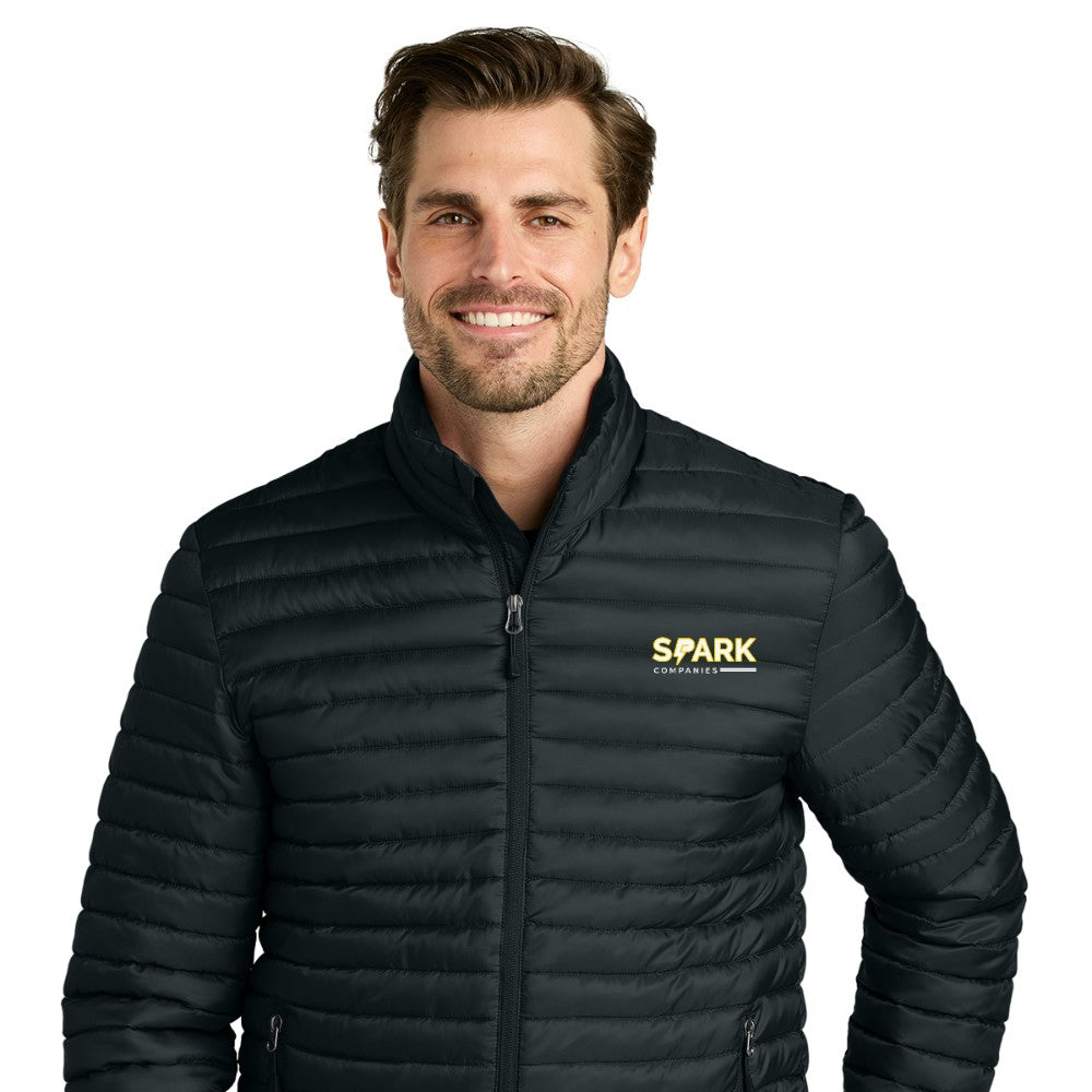 Spark Companies Eddie Bauer Packable Quilted Full-Zip - Black