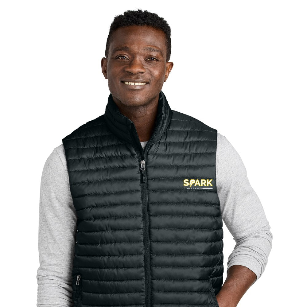Spark Companies Eddie Bauer Packable Quilted Vest - Black