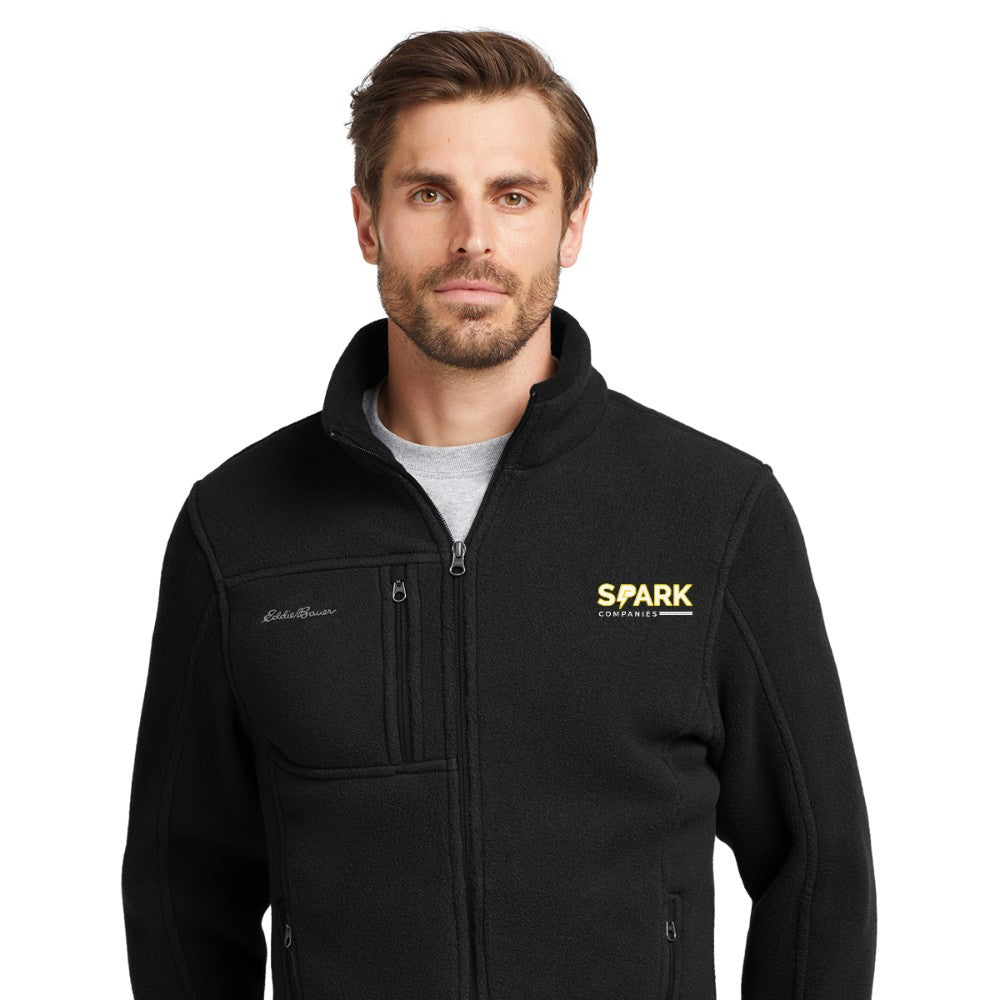 Spark Companies Eddie Bauer Full-Zip Fleece Jacket - Black
