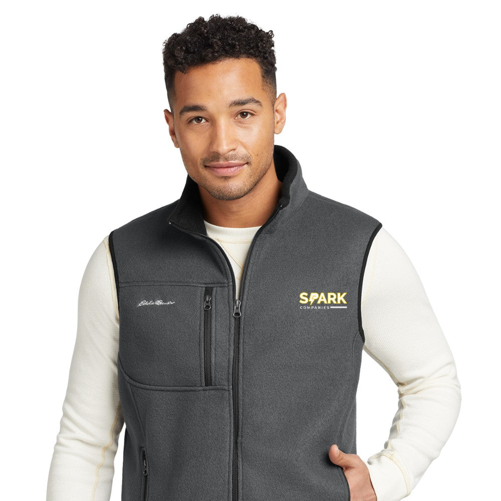 Spark Companies Eddie Bauer Fleece Vest - Grey Steel