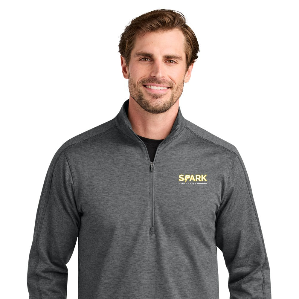 Spark Companies Eddie Bauer Adventurer 1/4-Zip - Metal Grey Heather