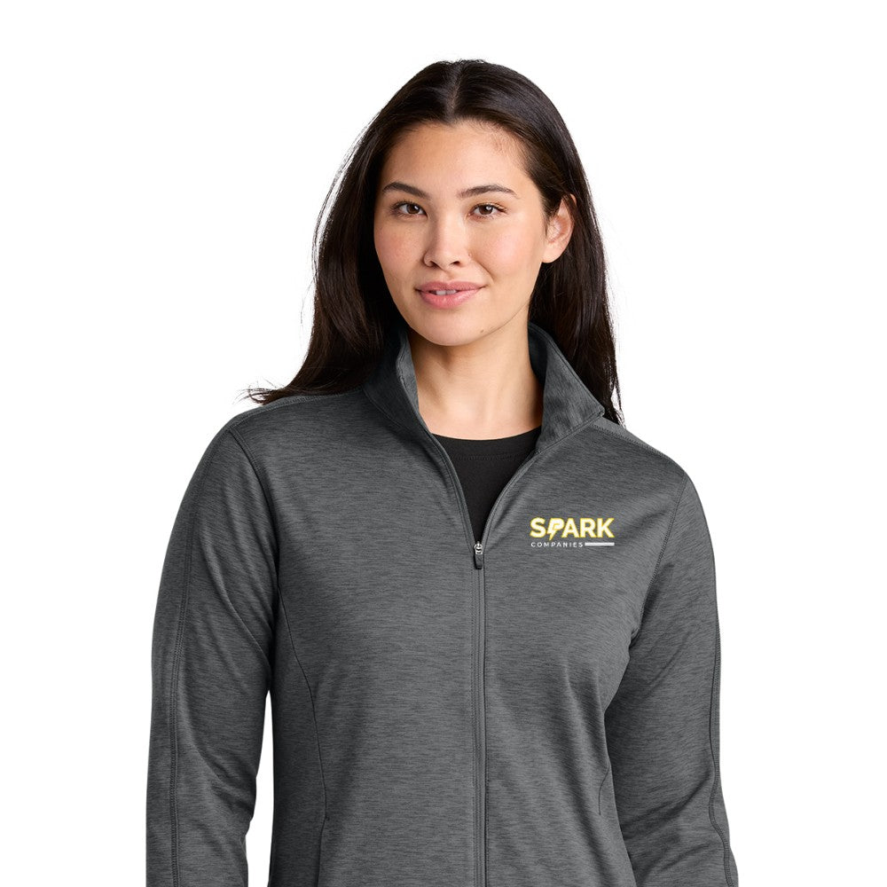 Spark Companies Eddie Bauer Women's Adventurer Full-Zip - Metal Grey Heather