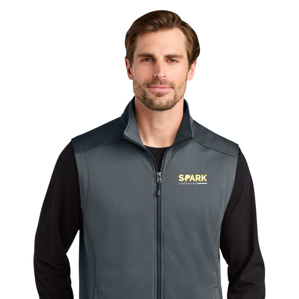 Spark Companies Eddie Bauer Smooth Mid Layer Fleece Vest - Iron Gate